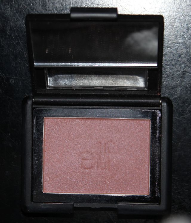 ELF cosmetics studio blush in mellow mauve