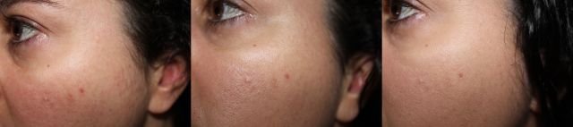 Left to Right: Bare, Yes to CC Cream, Yes to + Cover Fx