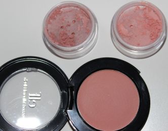 Top: Silk Naturals in Flirt and Petal Bottom: ELF Studio Blush in Sweet Retreat
