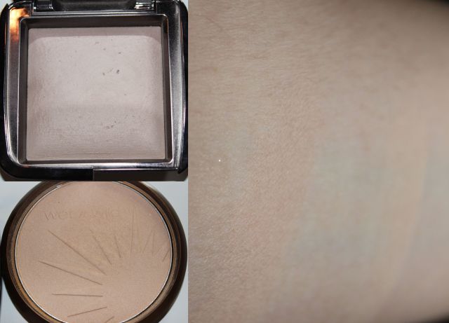 Top: Hourglass Ambient Lighting Powder in Dim Light Bottom: Wet n' Wild Reserve Your Cabana