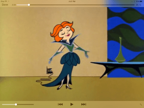 Screenshot, Jetsons Season 1 (c. 1963) episode 22, Miss Solar System