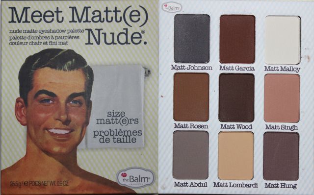 The Balm Meet Matt(e) Nude