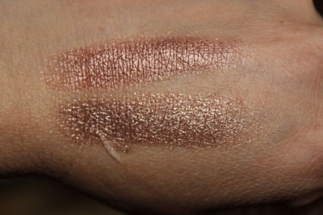Top: Pur Minerals Filter, Bottom: Urban Decay YDK