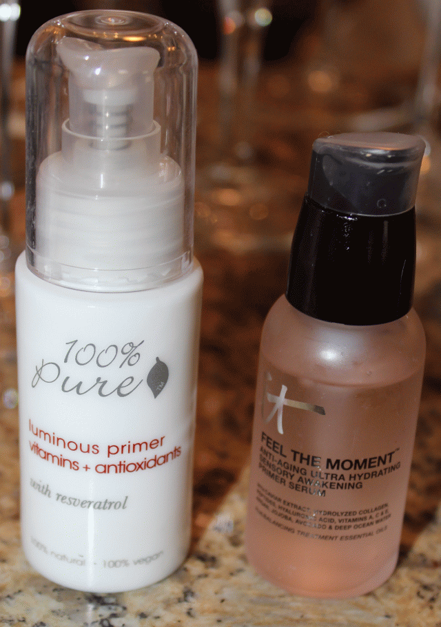 100% pure luminous primer, It Feel the Moment Hydrating Serum