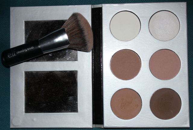 It Cosmetics My Sculpted Face Palette, ELF Blending Brush