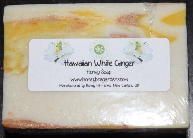 Honeybee Gardens Hawaiian White Ginger Honey Soap