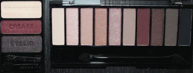 Wet n' Wild palettes with burgundy