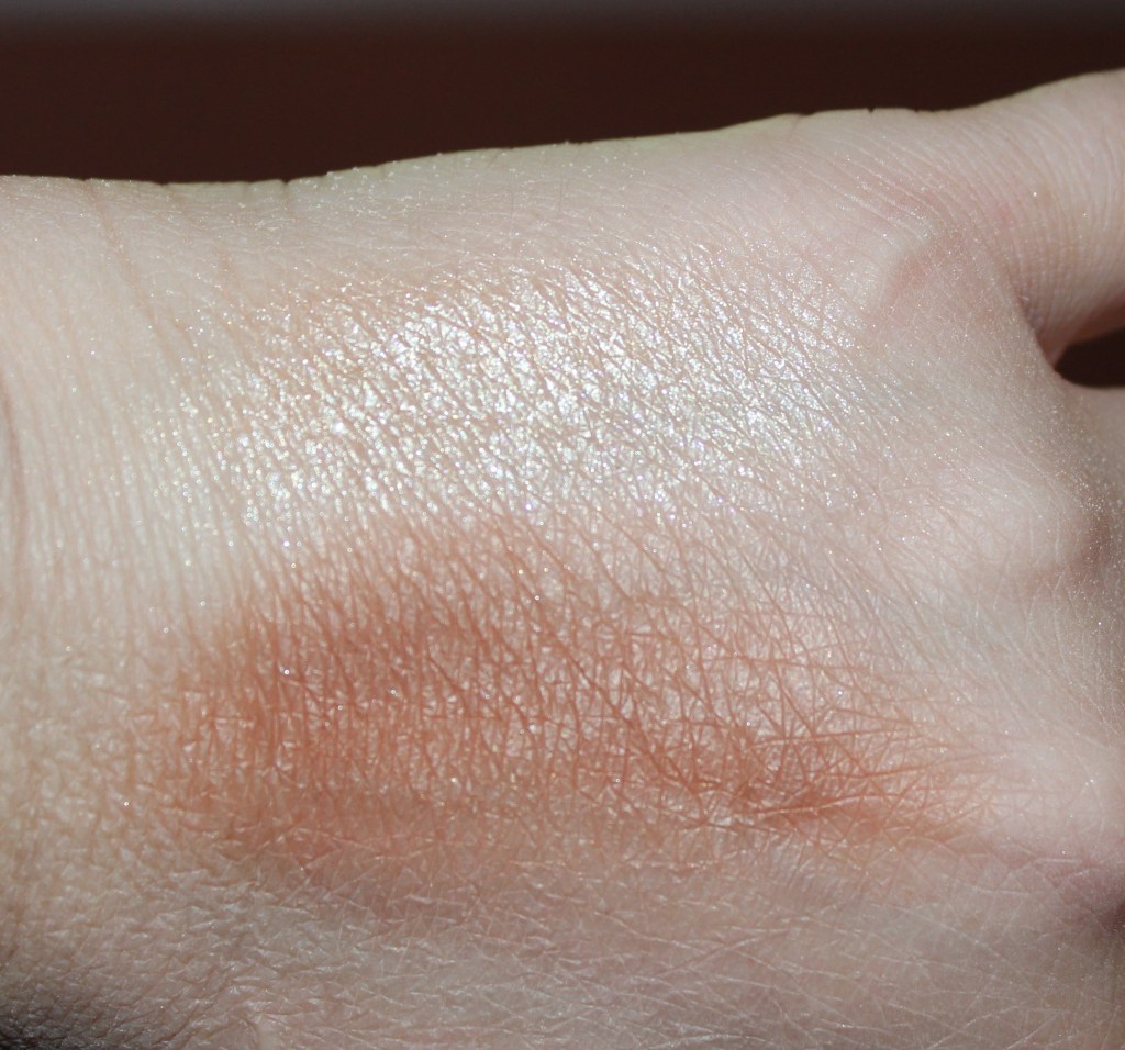 ELF Coconut swatches