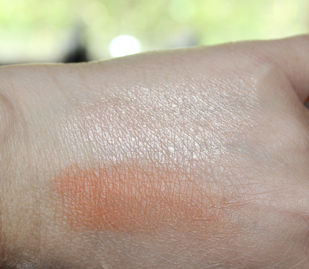 ELF White Peach swatches